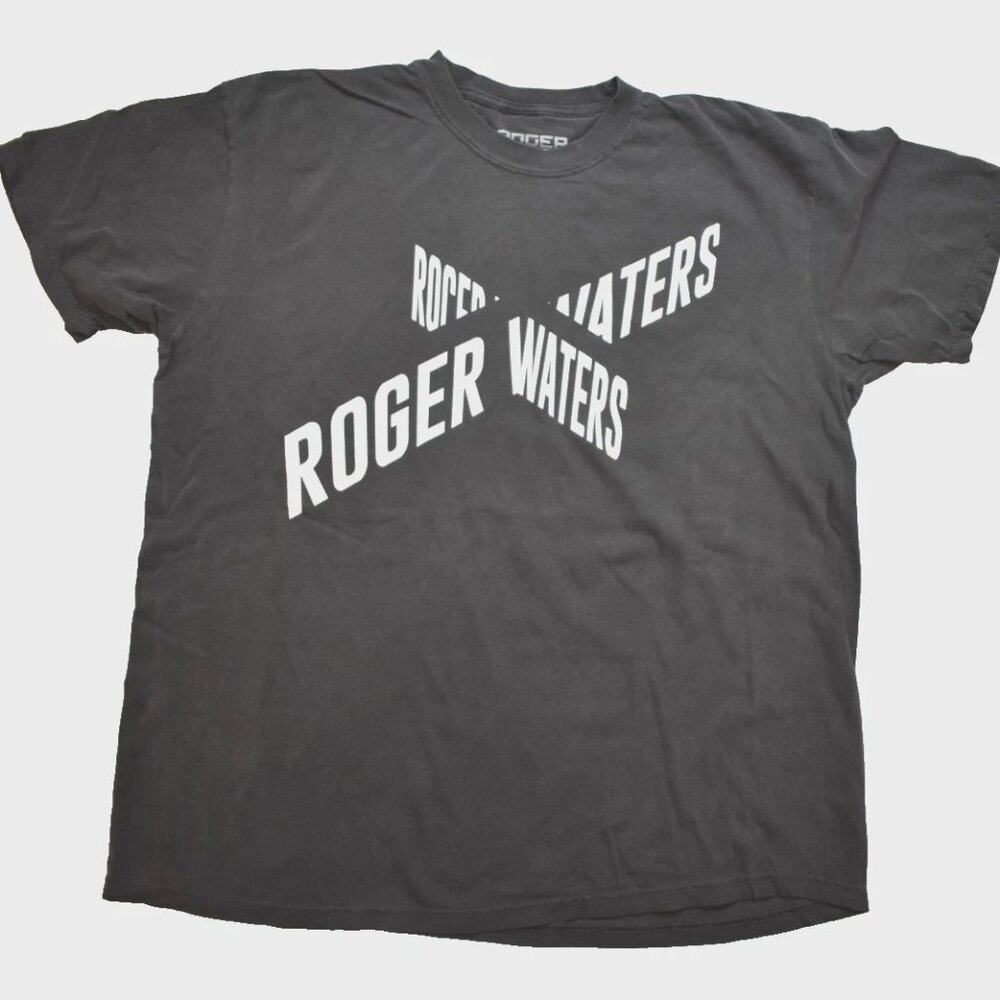 Roger Waters This Is Not A Drill Gray 2-Sided Tour Shirt New XL